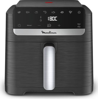 Moulinex Easy Fry Mega Compact Ez8618 Sencillo 7,5 L Independiente 2020 W Freidora De Aire Caliente Negro