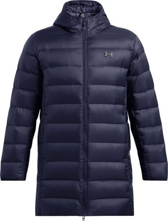 Under Armour Mens Legend Down Parka in Blue - Size X-Large