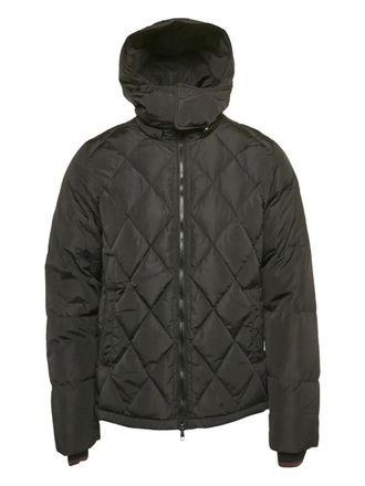 Gucci Gevoerd jack met capuchon - Zwart