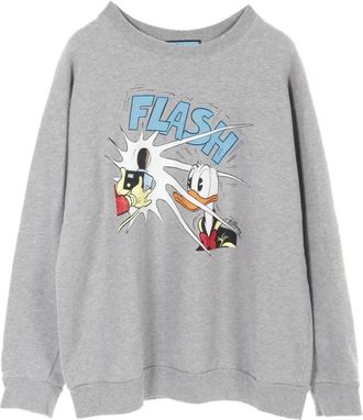 Gucci x Disney Felpa con stampa anni 2010 - Grigio