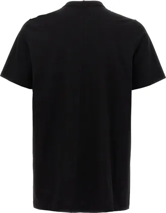 Rick Owens Mens Black Cotton T-Shirt