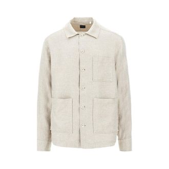 Xacus M&eacute;lange twill shirt Man XL