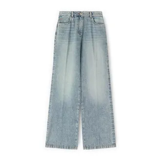 Motivi Dames, Jeans, Blauw, Maat: XL Katoen