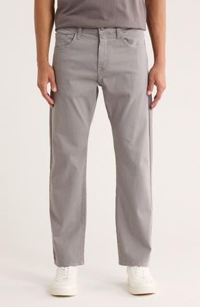 Mavi Zach Straight Leg Twill Pants in Steel Twill at Nordstrom Rack, Size 31 X 30