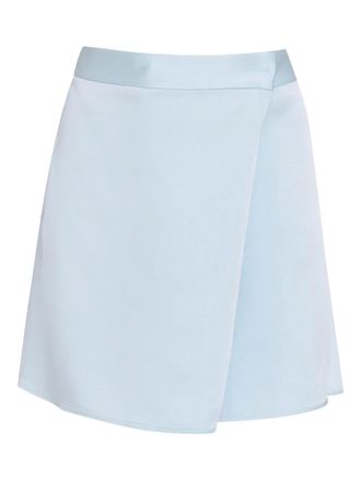 Gloria Coelho x Isabella Fiorentino wrap shorts - Blue