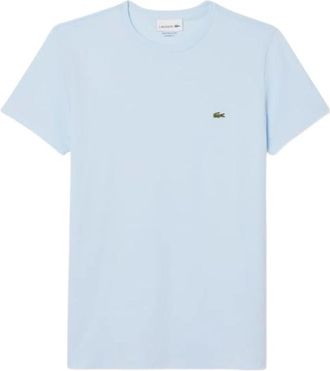 Lacoste T-shirt met ronde hals - Heren - T-shirts - Blauw - XL - Tops
