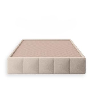 Colch&oacute;n Morfeo Canap&eacute; beige 140x200 cm - tapizado con arc&oacute;n de gran capacidad