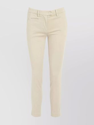 Dondup slim fit trousers side pockets