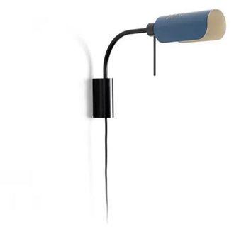 Faro Barcelona Martinica Aplique De Pared S Azul, Orientable Interruptor 20042-134