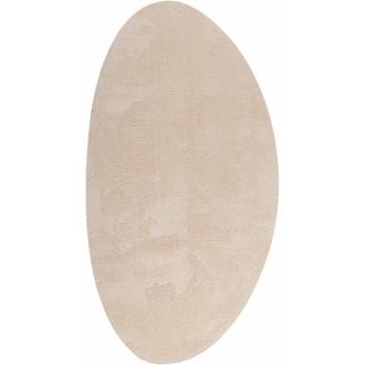 vidaXL Alfombra Huarte Beige 80 X 150 Cm Poli&eacute;ster Vidaxl