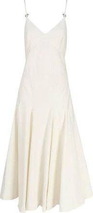 Bottega Veneta White Cotton Casual Womens Dress