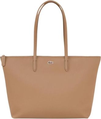 Lacoste Grote L.12.12 Concept Tote - Dames - Shoppers - Bruin - ONE Size - Tassen