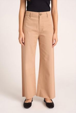 Matty M Lizzie Cropped Pant In Camel
