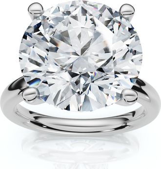 Pompeii3 Certified 9Ct Aurora Solitaire Diamond Engagement Ring 14k Gold or Pt Lab Grown