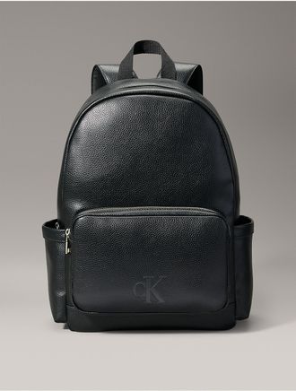 Calvin Klein Mens All Day Campus Backpack - Black