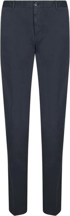 Incotex Heren, Broeken, Blauw, Maat: W38 Katoen