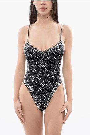 Dsquared2 One-Piece Swimsuitwith Rockstud Detailing size 38