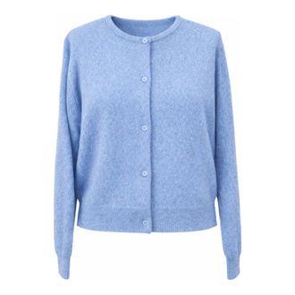 Lollys Laundry Cardigan - - Knitwear - Donna - Blu - L