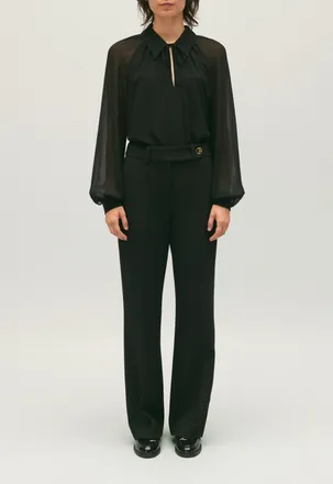 Claudie Pierlot Blouse fluide noire