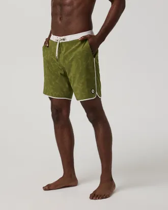 Vuori Clothing Cruise Boardshort 7 | Meadow Juniper | 28