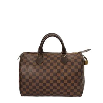 Louis Vuitton Pre-owned Handbags, female, Brown, Size: ONE SIZE Pre-owned Canvas handbags