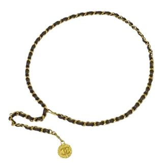Chanel Pre-owned Belts, female, Black, Size: ONE SIZE Pre-owned Chain belt