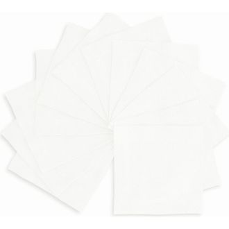 Solino Home Linen Cocktail Napkins - Sonoma, 6 x 6 in White at Nordstrom, Size Small