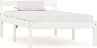 vidaXL Dormeuse Estraibile senza Materasso Bianca Legno Pino 90x200 cm - Vidaxl