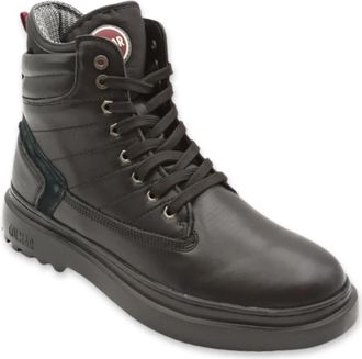 Colmar Snower Premium 172 - Heren - Veterlaarzen - Zwart - 40 EU - Leer - Schoenen