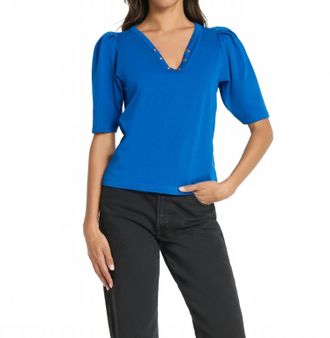 Nation Ltd Nahal Top In Sapphire