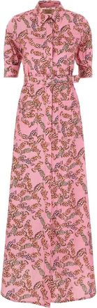 Alessandro Enriquez Chemisier con stampa - Rosa