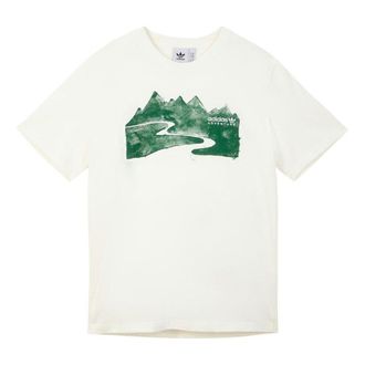 adidas landscape Printing Short Sleeve White HF4769