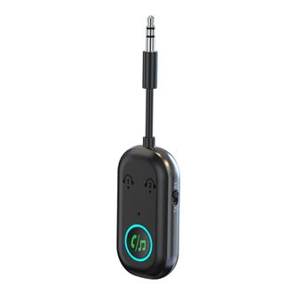 OEM Adaptador Transmisor Bluetooth 5.3, Transmisor/receptor Bluetooth 2 En 1 Compatible Con 2 Auriculares, Transmisor Con Conector Jack De 3,5 Mm, Para Tv