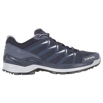 Lowa Innox Pro GTX Lo Textile Synthetic Mens Low Top Trainers - Steel Blue Offwhite - Size:UK 10.5