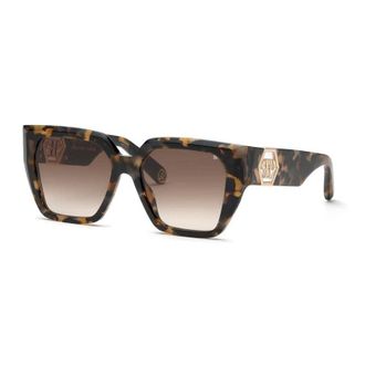 Philipp Plein Tortoiseshell Square Sunglasses - Tortoiseshell