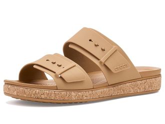 Crocs Brooklyn Buckle Low Low Womens Shoes Umber 1 : 10 M, Synthetic