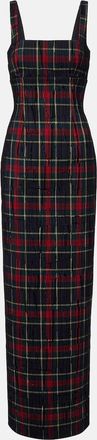 Emilia Wickstead Micheline checked maxi dress