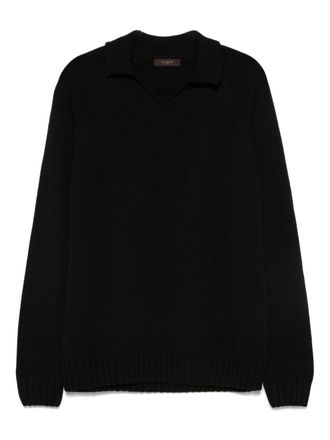 Zanone Pullover Schwarz