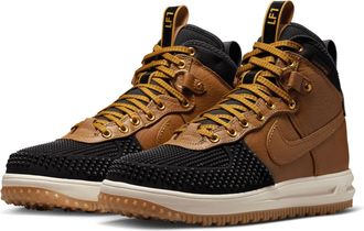 Nike 805899 Lunar Force 1 Men ALE Brown/ALE Brown-Black-Goldtone UK 7.5