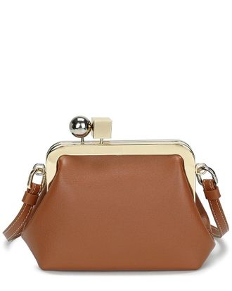 Tiffany & Fred Frame Leather Shoulder Bag
