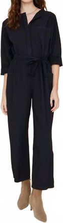 Xirena Kenton Elbow Sleeve Jumpsuit In Black