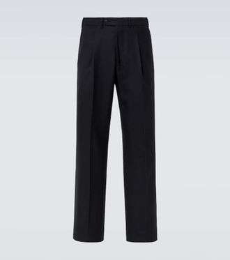 Saman Amel Amo wool straight-leg pants