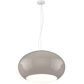 Top-Light Lampadario vetro soffiato tortora top light casper 1218 s55 to e27 led