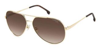 Carrera 3005/S Polarized 06J/LA Womens Sunglasses Gold Size 63