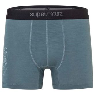 super.natural Tundra175 Frosty Boxer Unterhose f&uuml;r Herren | grau