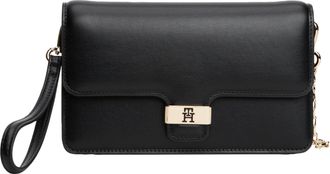 Tommy Hilfiger Womens Heritage Clutch,BLACK One Size