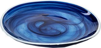 Zodax Monte Carlo Indigo Alabaster Glass Plates