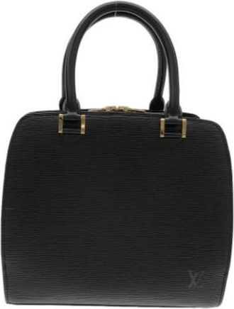 Louis Vuitton Pre-owned Vintage Handbag - Dames - Vintage Handtas - Zwart - ONE Size - Leer - Vintage