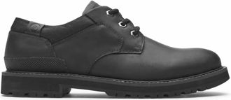 Dunham Mens Byrne Plain Toe Ox Shoes In Black