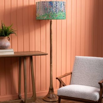 Voyage Maison Kinross Lamp With Whimsical Tale Eva Lampshade in Amber